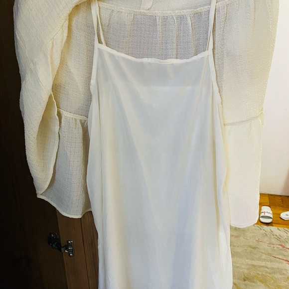 Perfect summer white dress size S 💖 - Picture 5 of 5